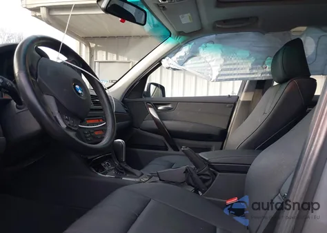 2007 BMW X3 3.0Si from USA, damaged, VIN WBXPC93477WF08942